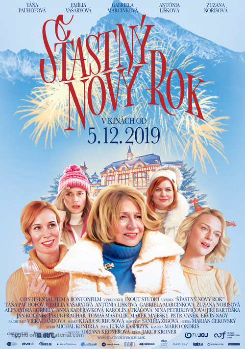 Stastny novy rok - Slovak Movie Poster