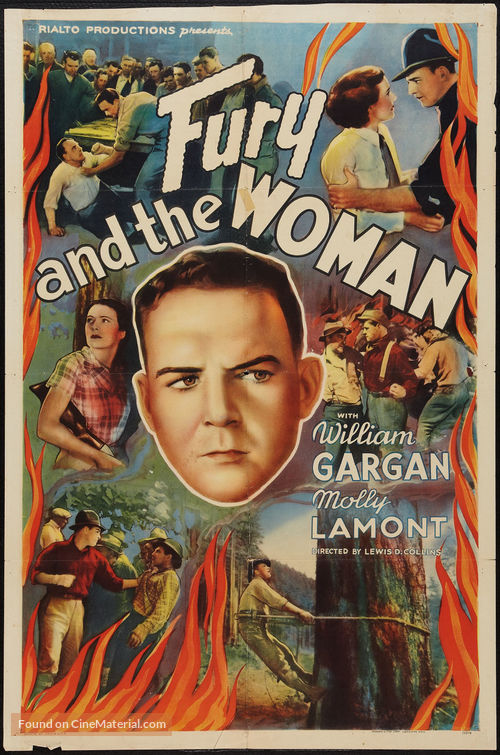 Fury and the Woman - Movie Poster