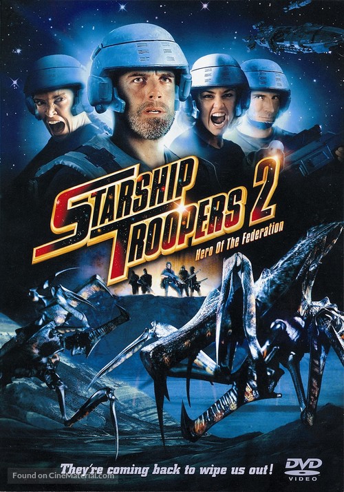 Starship Troopers 2 - DVD movie cover