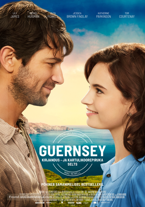 The Guernsey Literary and Potato Peel Pie Society - Estonian Movie Poster