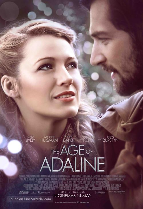 The Age of Adaline - Malaysian Movie Poster