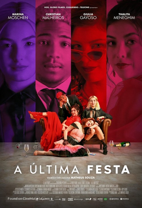 A &Uacute;ltima Festa - Brazilian Movie Poster