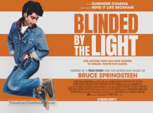 Blinded by the Light - British Movie Poster