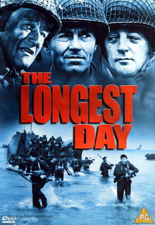 The Longest Day - British DVD movie cover
