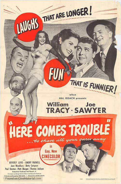 Here Comes Trouble - Movie Poster