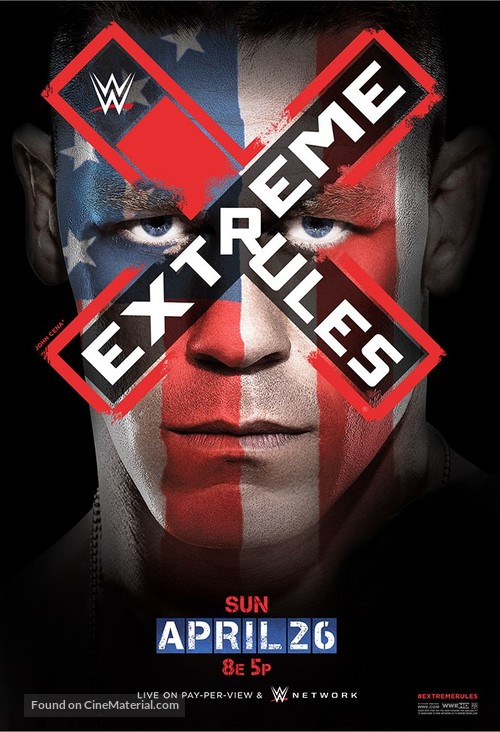 WWE Extreme Rules - Movie Poster