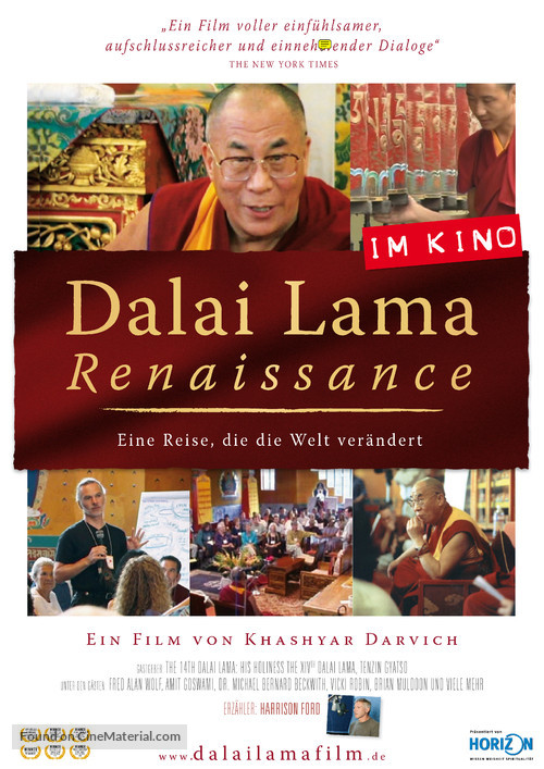 Dalai Lama Renaissance - German Movie Poster