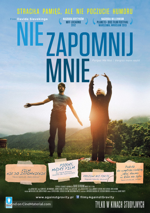 Vergiss mein nicht - Polish Movie Poster