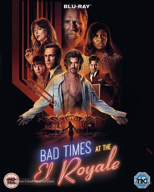 Bad Times at the El Royale - British Blu-Ray movie cover