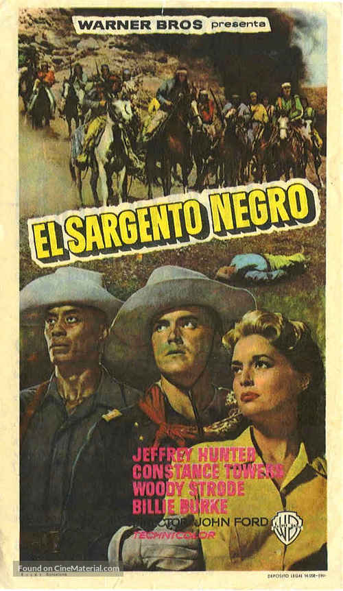 Sergeant Rutledge - Spanish Movie Poster