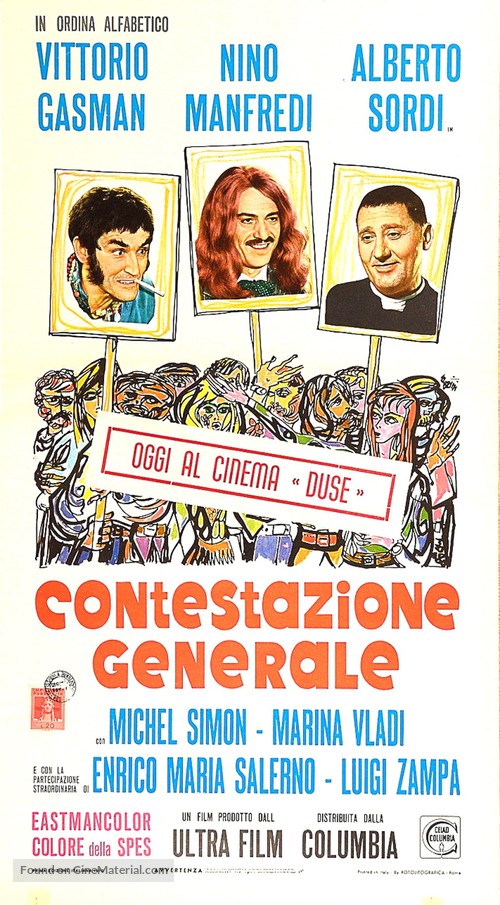 Contestazione generale - Italian Movie Poster