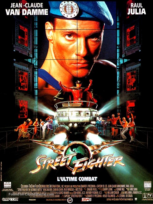 Street Fighter - French Movie Poster