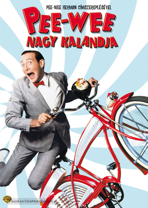 Pee-wee&#039;s Big Adventure - Hungarian DVD movie cover