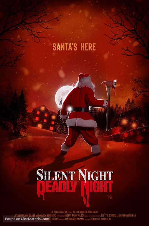 Silent Night, Deadly Night - British poster