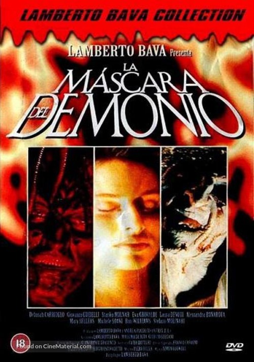 La maschera del demonio - Spanish Movie Cover