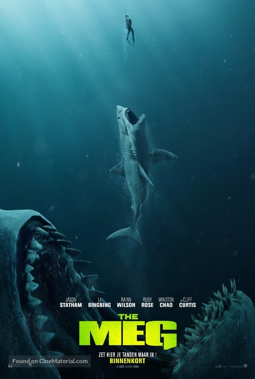 The Meg - Dutch Movie Poster