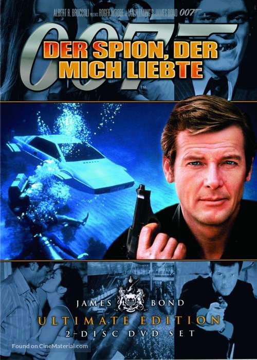 The Spy Who Loved Me - German Movie Cover