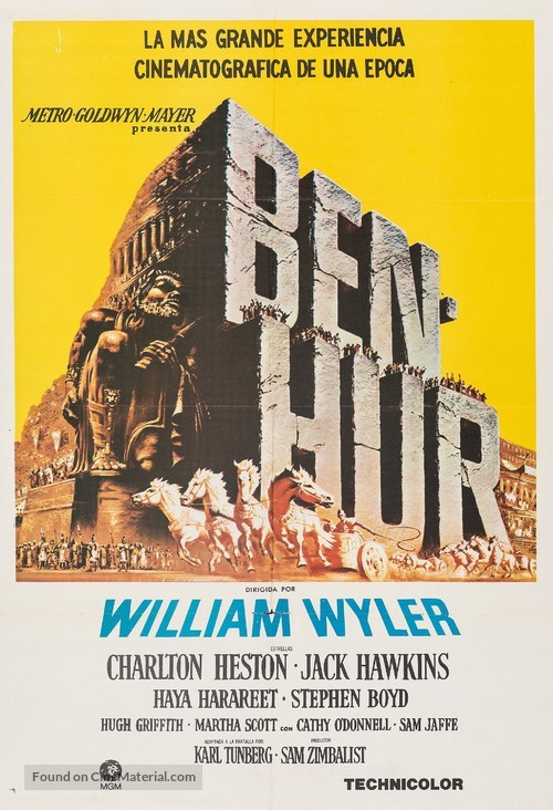 Ben-Hur - Argentinian Movie Poster