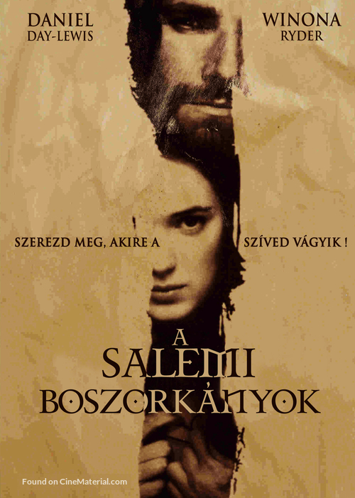 Les sorci&egrave;res de Salem - Hungarian Movie Poster