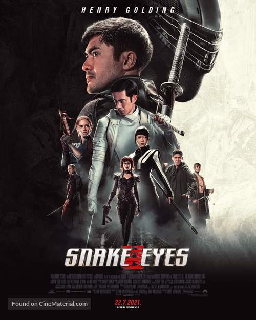 Snake Eyes: G.I. Joe Origins - Croatian Movie Poster