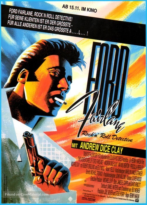 The Adventures of Ford Fairlane - German Movie Poster
