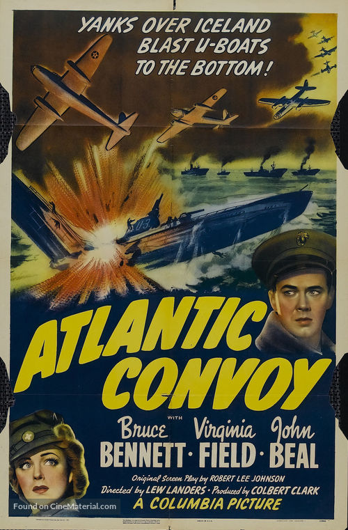 Atlantic Convoy - Movie Poster
