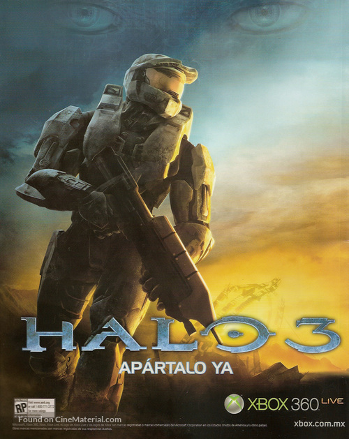 Halo 3 - Spanish poster