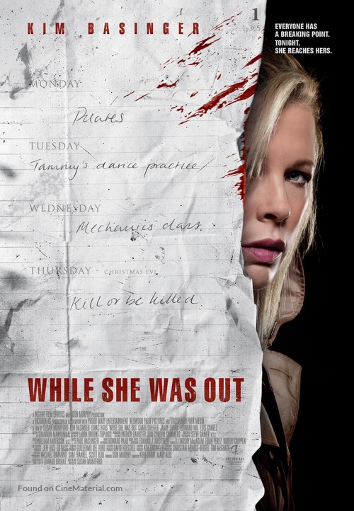 While She Was Out - Movie Poster