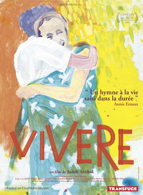 Vivere - French Movie Poster