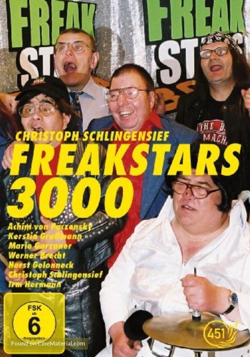 Freakstars 3000 - German Movie Cover