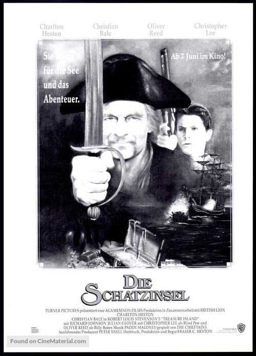 Treasure Island - German Movie Poster