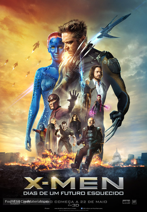 X-Men: Days of Future Past - Portuguese Movie Poster