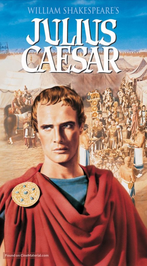 Julius Caesar - VHS movie cover