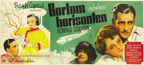 Lost Horizon - Swedish Movie Poster