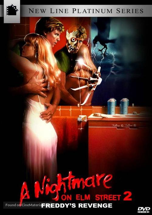A Nightmare On Elm Street Part 2: Freddy&#039;s Revenge - Brazilian DVD movie cover