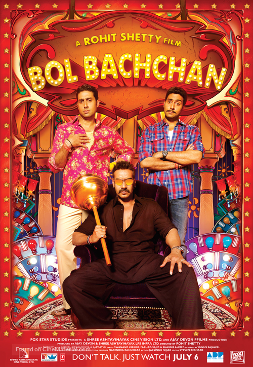 Bol Bachchan - British Movie Poster