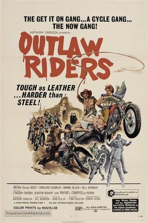 Outlaw Riders - Movie Poster