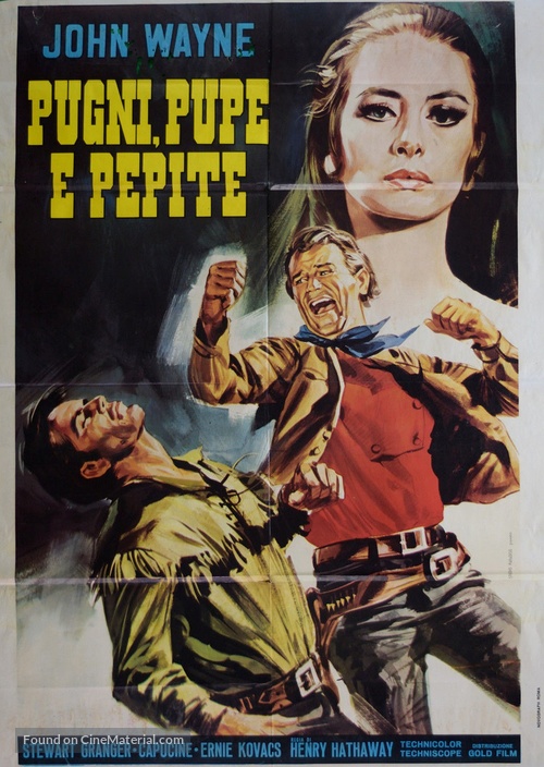 North to Alaska - Italian Movie Poster