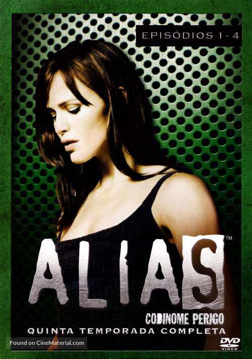 &quot;Alias&quot; - Brazilian DVD movie cover