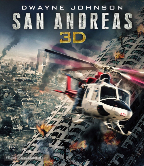 San Andreas - Italian Blu-Ray movie cover