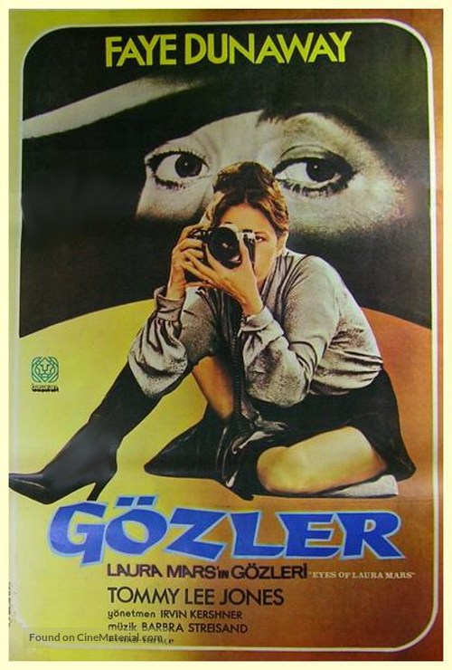 Eyes of Laura Mars - Turkish Movie Poster
