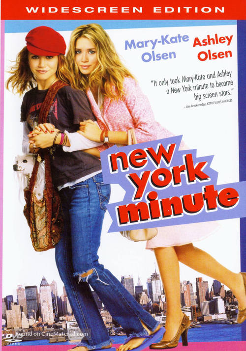 New York Minute - DVD movie cover