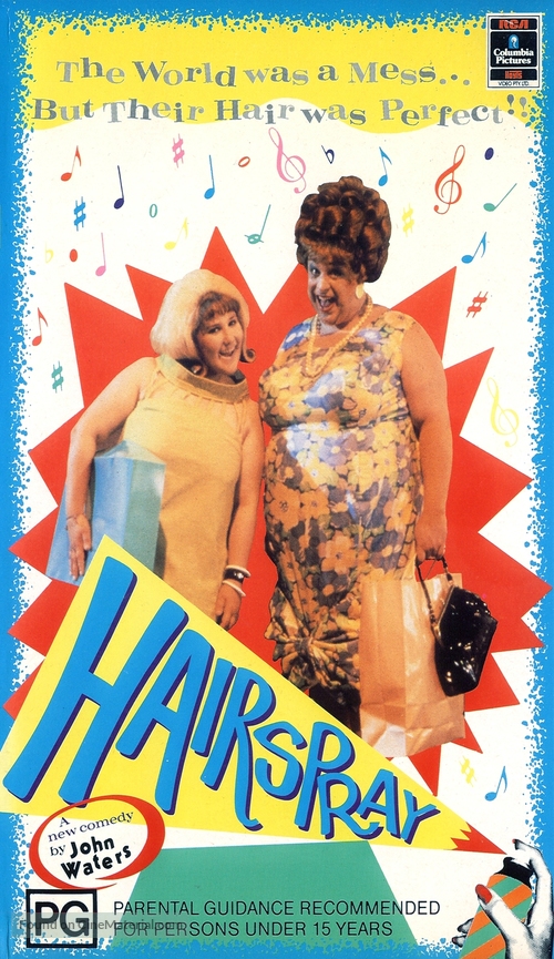 Hairspray - Australian VHS movie cover
