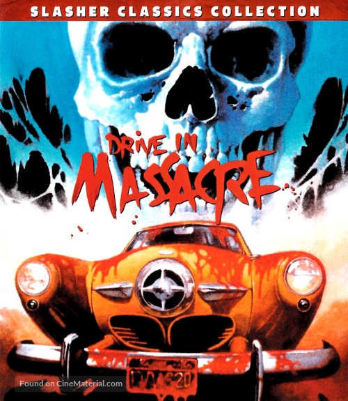 Drive in Massacre - British Blu-Ray movie cover