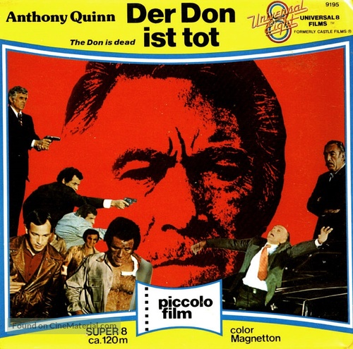 The Don Is Dead - German Movie Cover