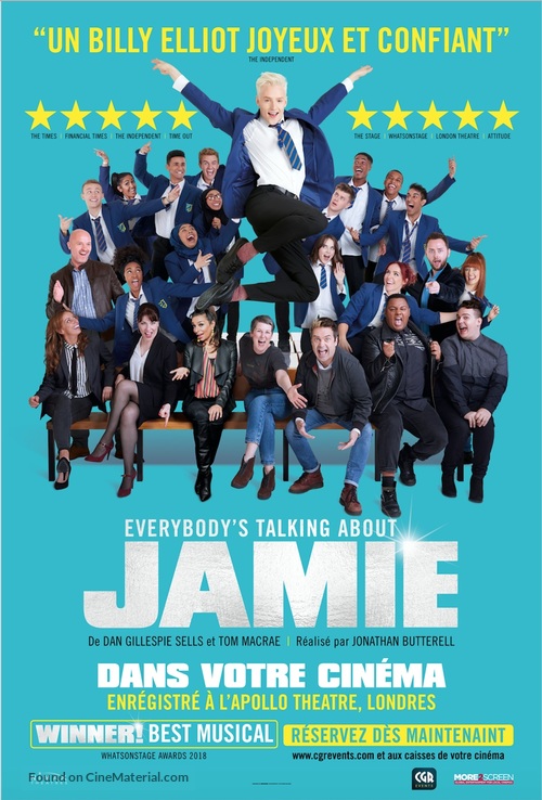 Everybody&#039;s Talking About Jamie - French Movie Poster