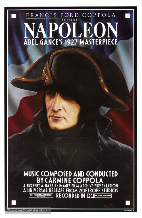 Napoléon (1927) re-release movie poster