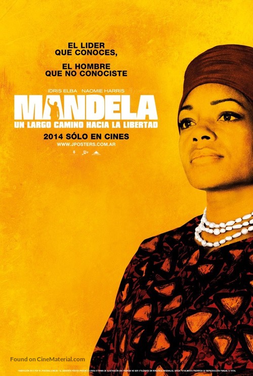 Mandela: Long Walk to Freedom - Argentinian Movie Poster