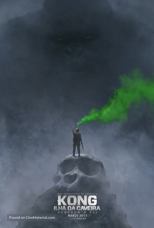Kong: Skull Island - Portuguese Movie Poster