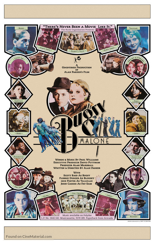 Bugsy Malone - British poster
